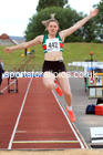 Womens under-20s long jumps, 2022 Northern Senior and Under-20 Champs., Wavertree Athletics Centre, Liverpool. Photo: David T. Hewitson/Sports for All Pics